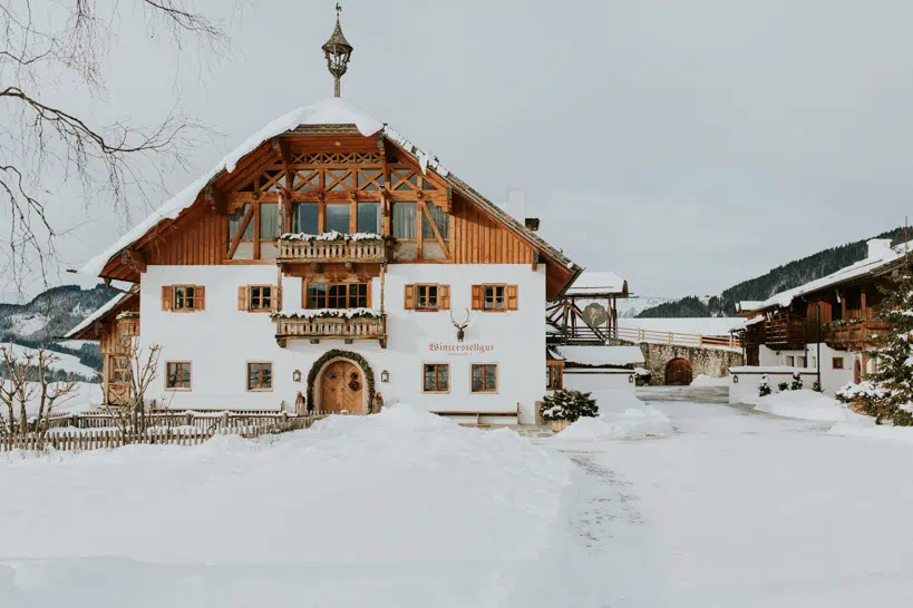 Hochzeit am Winterstellgut