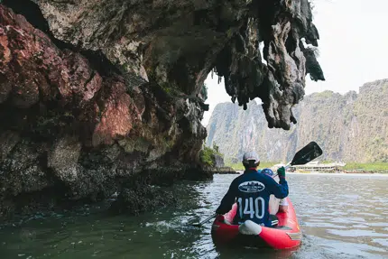 Thailand - Kanu im Nationalpark Ao Phang Nga 