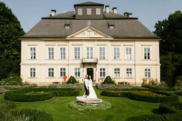 Hochzeitsfotos Schloss Pfaffstätt