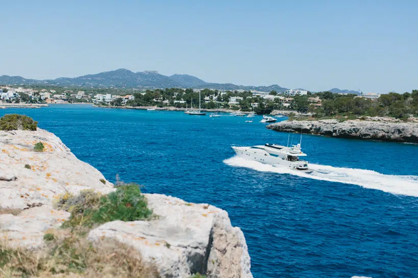 Speedboot auf Mallorca