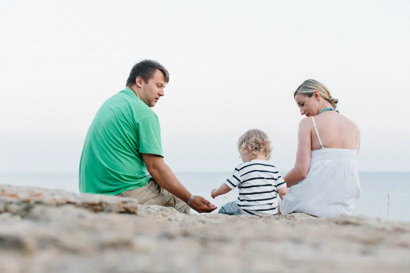 Fotoshooting am Strand