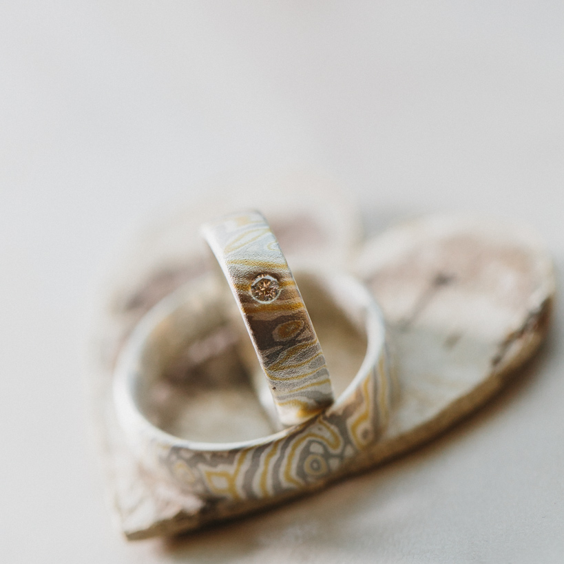 Geschmiedete Hochzeitsringe Geschmiedete Hochzeitsringe
