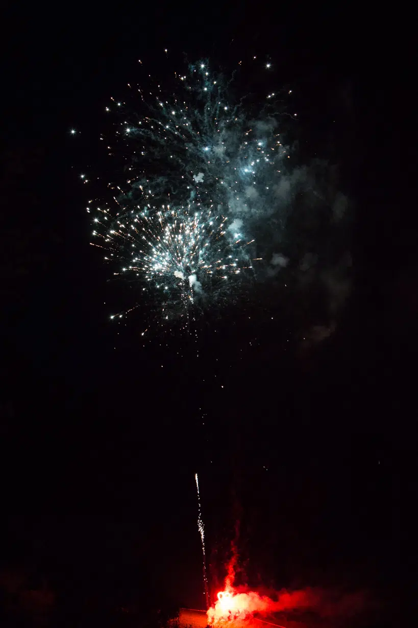 Feuerwerk zur Hochzeit