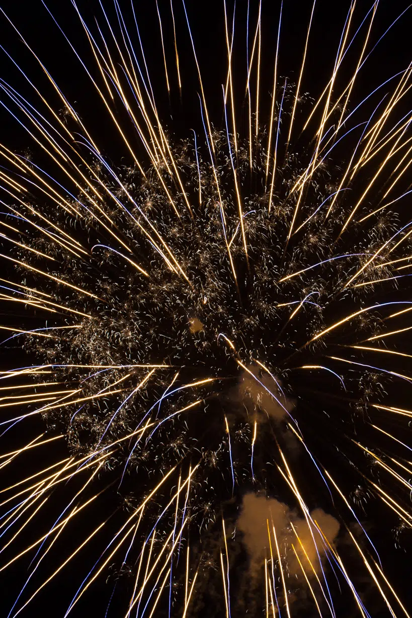 Feuerwerk zur Hochzeit