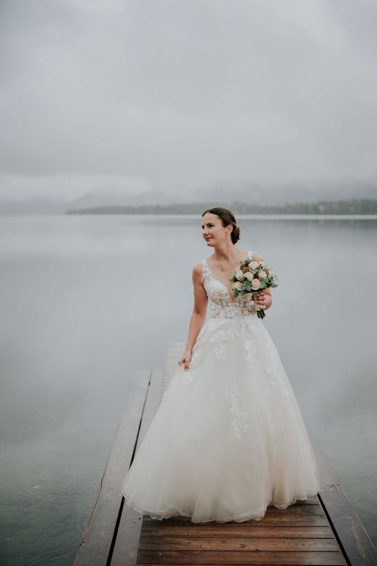 Hochzeitsfotos bei Regen in Mondsee