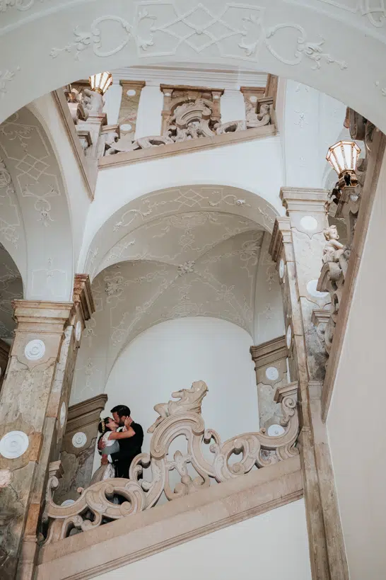 Civil wedding - Madeline and Benedict - Schloss Mirabell