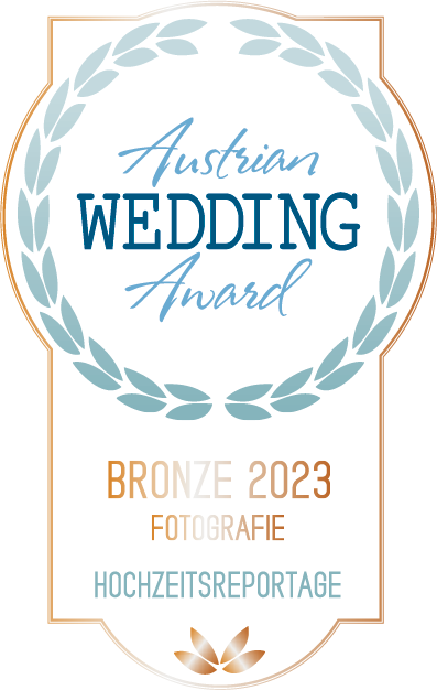 AustrianWeddingAward2023 Bronze - Reportage - Hochzeitsfotograf