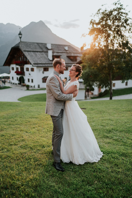 Sonnenuntergang Hochzeitsfotos Jacqueline und Peter - Winterstellgut