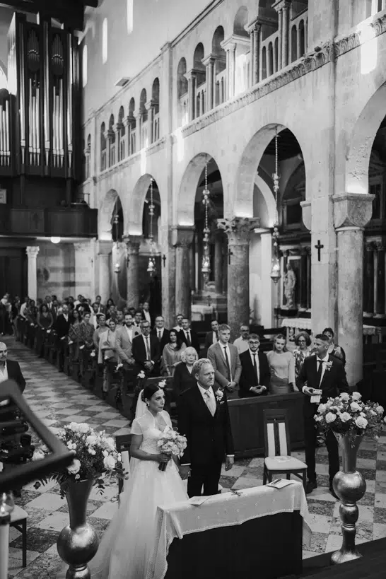 Hochzeit in Zadar, Kathedrale St. Anastasia