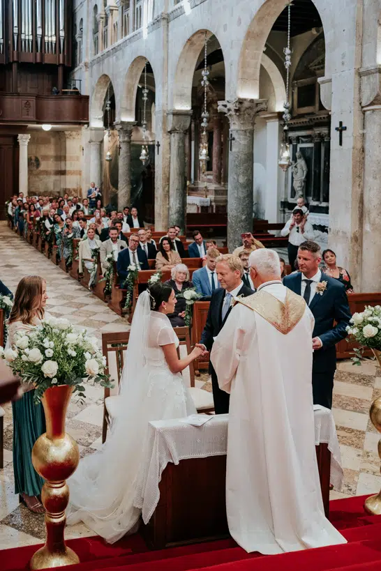 Hochzeit in Zadar, Kathedrale St. Anastasia