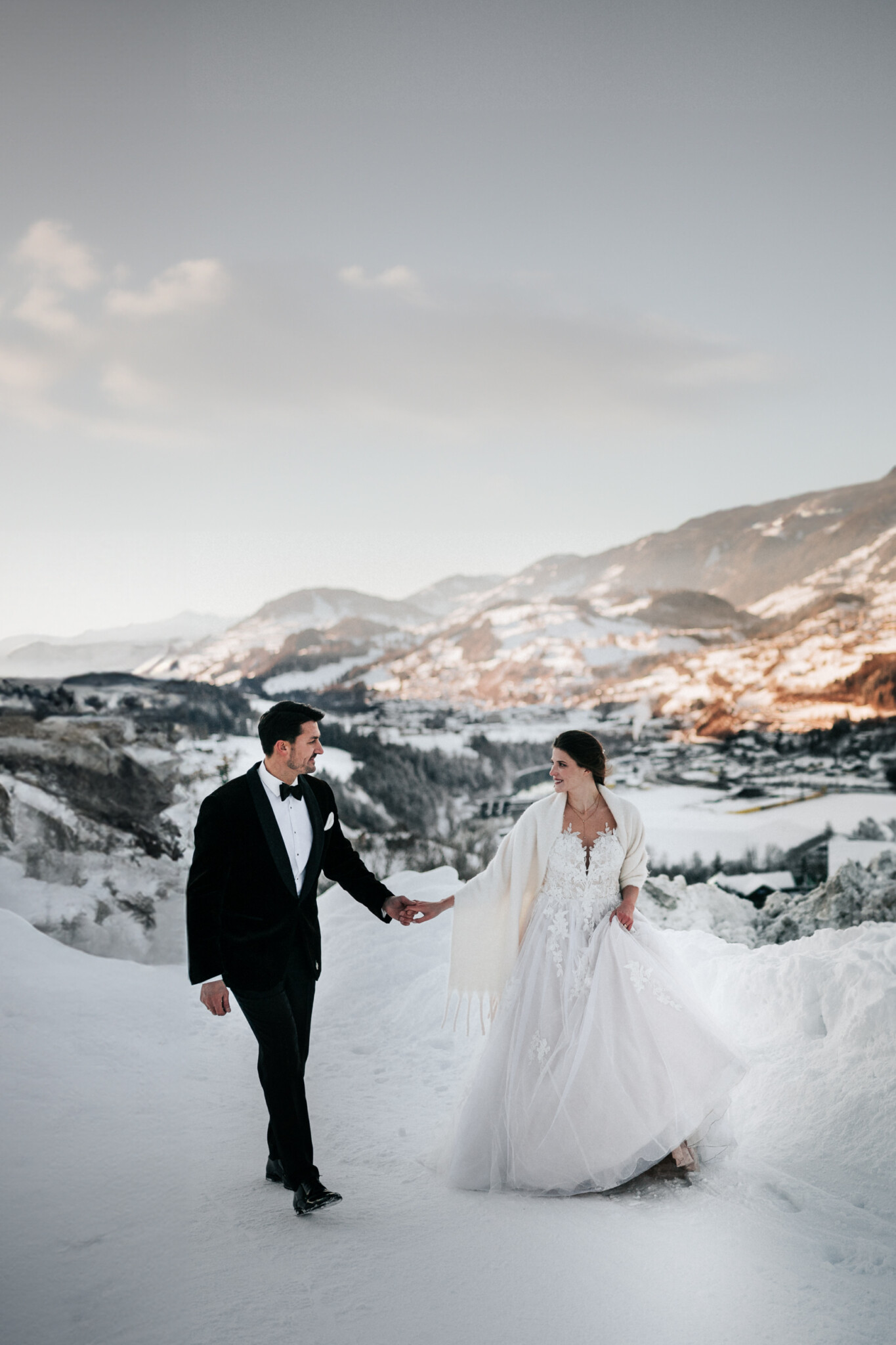 Winterhochzeit in Pongau, Oberforsthof Alm - Hochzeitsfotograf - Amir Kaljikovic